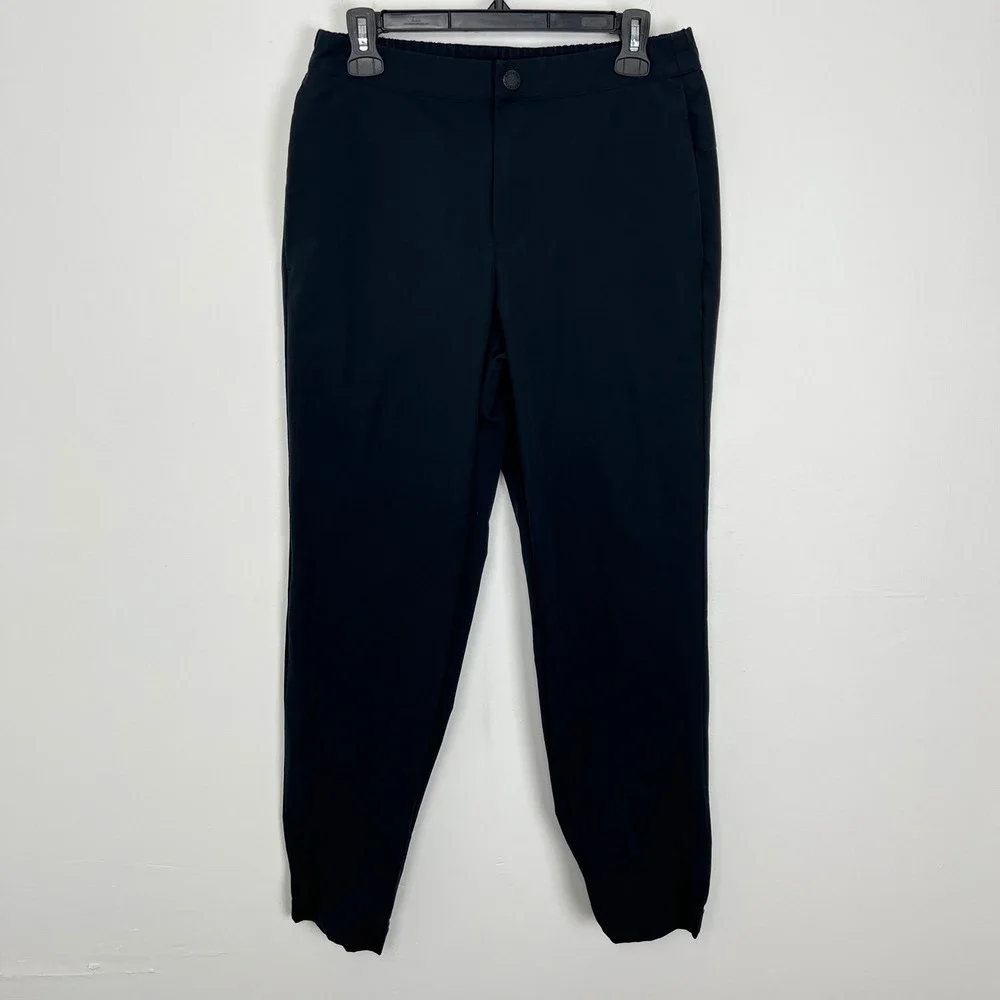 Banana Republic Mens Black Performance‎ Jogger Pants 30 Elastic Waist 1699096